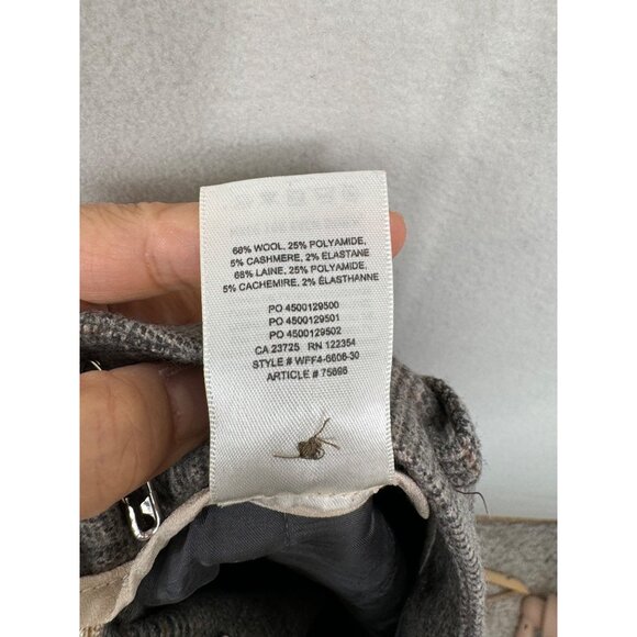 Wilfred Wool‎ cashmere blend cropped plaid trousers preppy sz 4 - Picture 10 of 10